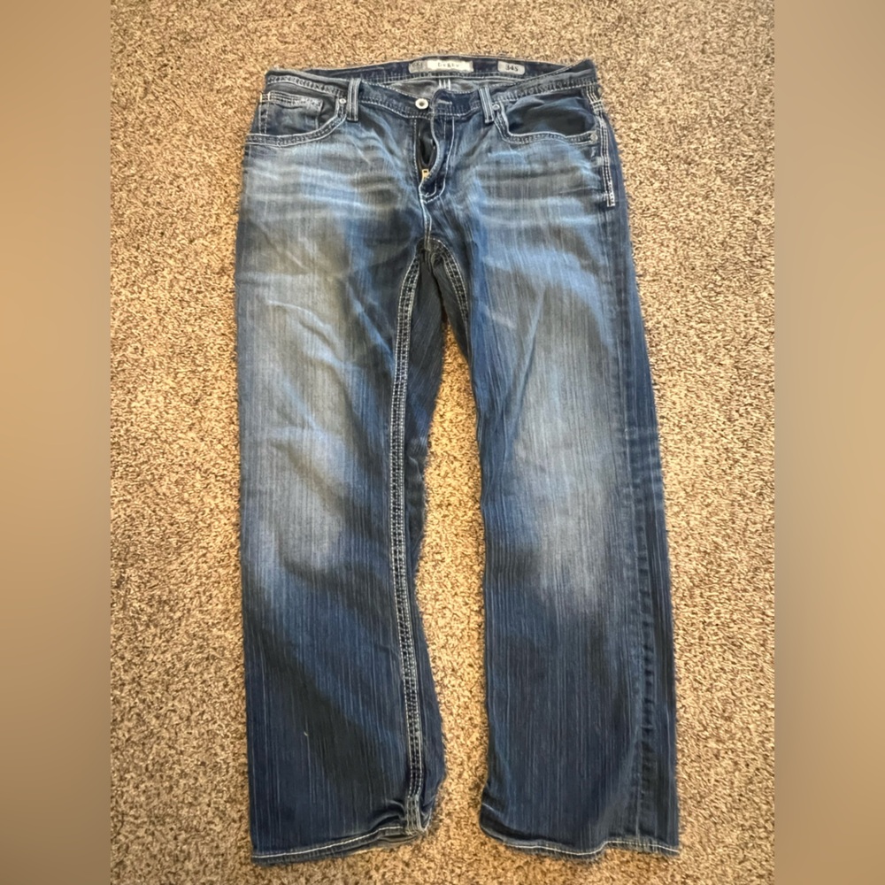 Men’s BKE Derek boot cut  jeans, excellent condition, size 34 short